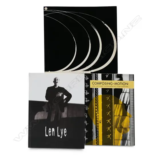 LEN LYE - THREE PUBLICATIONS INC. AAG EXHBITION CATALOGUE 1980